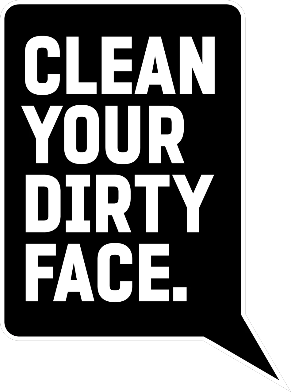 cleanyourdirtyface.com